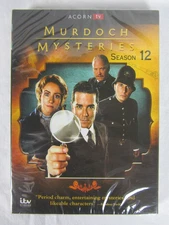 Murdoch Mysteries: Season 12 (5-Disc DVD, Widescreen, 2019) New Unopened