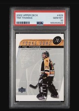 2002 Upper Deck Young Gun #429 Tim Thomas RC PSA 10