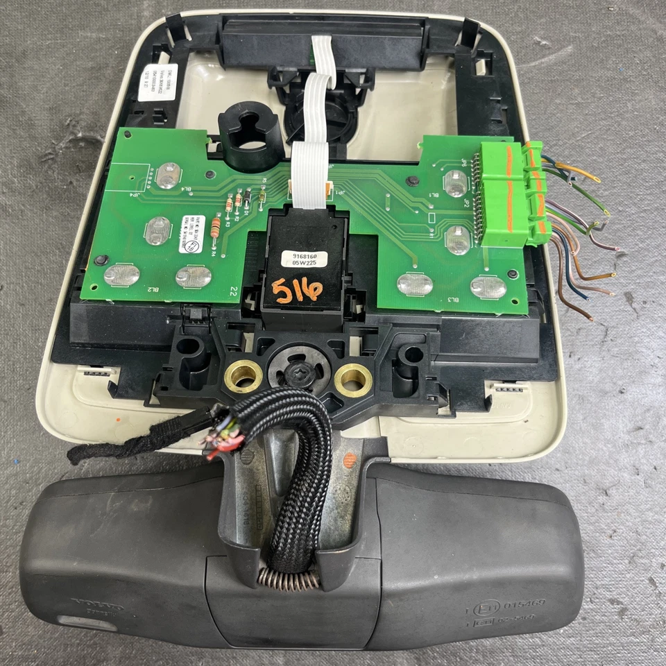 2005 - 2006 年沃尔沃 XC90 室内上盖头后视镜带前控制台 — 第 3/4 张图片