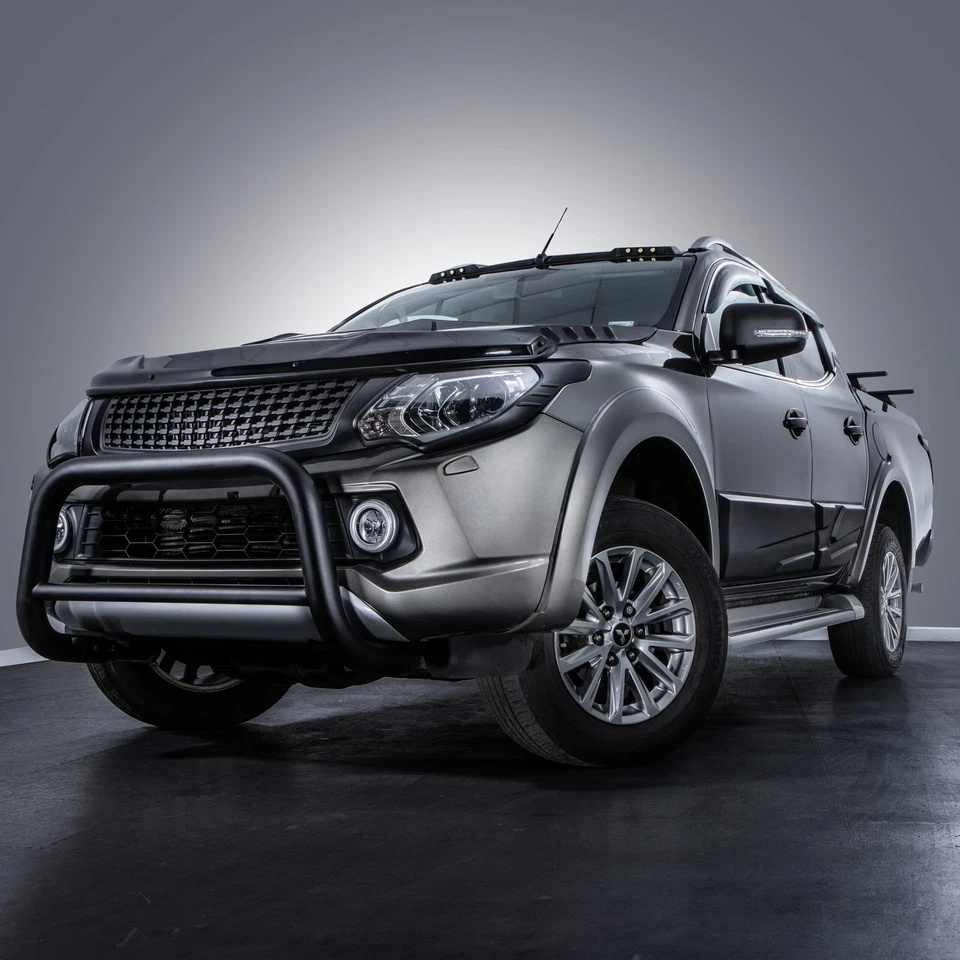 CACHE POIGNÉES PORTE AVEC CAPTEURS SANS CLÉ POUR MITSUBISHI L200 TRITON 15-23 - Photo 4/4