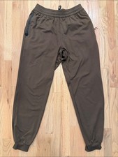 Men's Brown Athletic Jogger Sweatpants