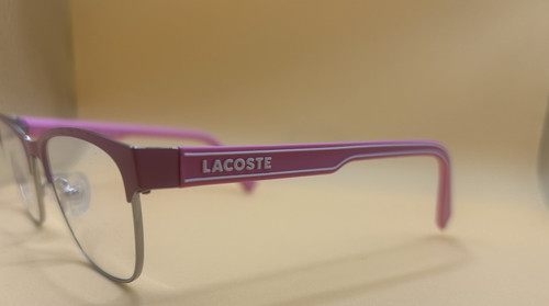 Lacoste L3112 650 Pink Eyeglasses Frames 49-16-130 Designer Glasses
