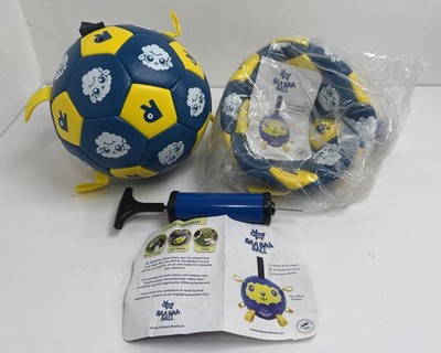 BaaBaa Ball, Dog Toys Soccer Ball with Straps, interactive for Tug of War Puppy
