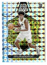 2023-24 Taylor Hendricks Panini Mosaic Rookie Silver Mosaic - Utah Jazz