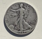 1942 Walking Liberty Half Dollar, 90% Silver Used Circulated Condition
