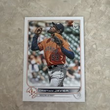 2022 Topps Series 1 #211 Cristian Javier Vintage Stock /99