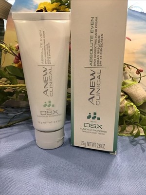 AVON Anew Clinical Absolute Even Age Spot Correcting Hand Cream SPF15 NEW IN BOX