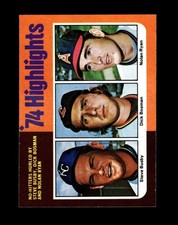 1975 Topps Set-Break #  7 Nolan Ryan Steve Busby NM-MT OR BETTER *GMCARDS*