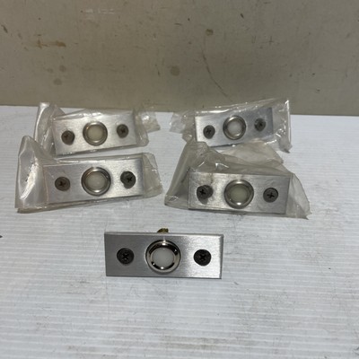 LOT of 5 Low Voltage Industrial Push Button Panel Mount Door Bell Aluminum Mount