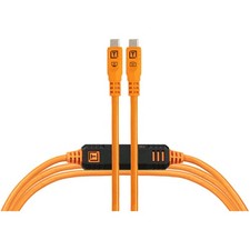 Tether Tools TetherPro Optima 10G 15' USB-C Straight to USB-C Straight Cable, Or