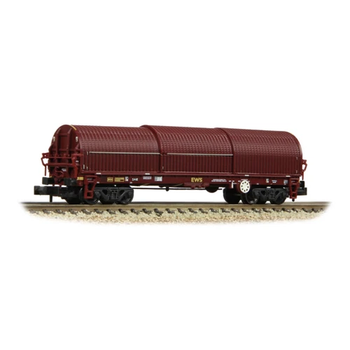 Graham Farish 373-826B N Gauge BRA Steel Strip Carrier EWS