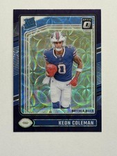 2024 Donruss Optic Keon Coleman Purple Scope Buffalo Bills #263