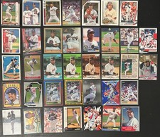Pedro Martinez 37 Card Lot Stadium Club Parallels Donruss Cracked Ice Chrome