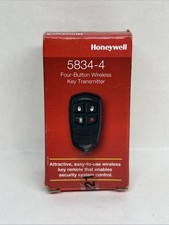 Honeywell 5834-4 Four-Button Wireless Key Transmitter/FOB. NEW/SEALED