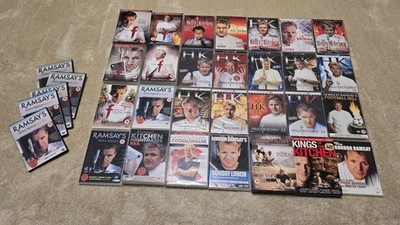 GORDON RAMSAY - Complete - Komplette Sammlung 28 Boxen - Neu