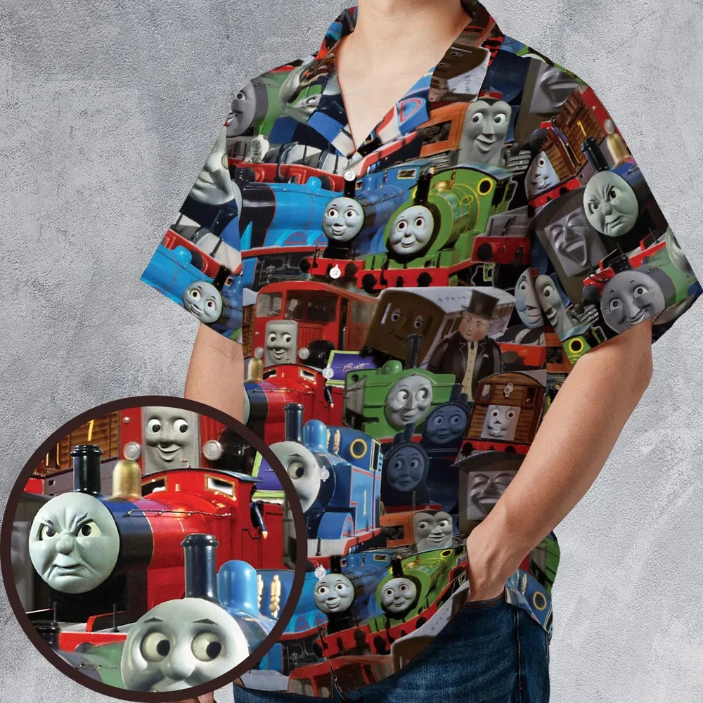 Thomas The Tank Engine Hawaiian Shirt