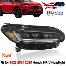 LED Headlight Assembly for 2023 2024 2025 Honda HR-V HRV Right Passenger Side RH