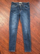 Levis 710 Super Skinny Jeans, Kid Size 10 Reg Adjustable Waist Stretch