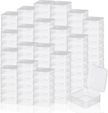 300 Pcs Small Plastic Bead Storage Containers for Organizing with Hinged
