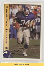 1992 Pacific Herschel Walker #187 READ 0a3