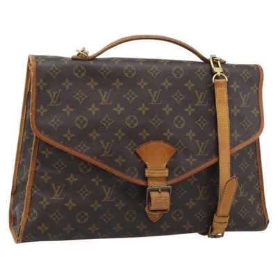 LOUIS VUITTON Monogram Beverly MM Shoulder Bag M40121 LV Auth hk3974