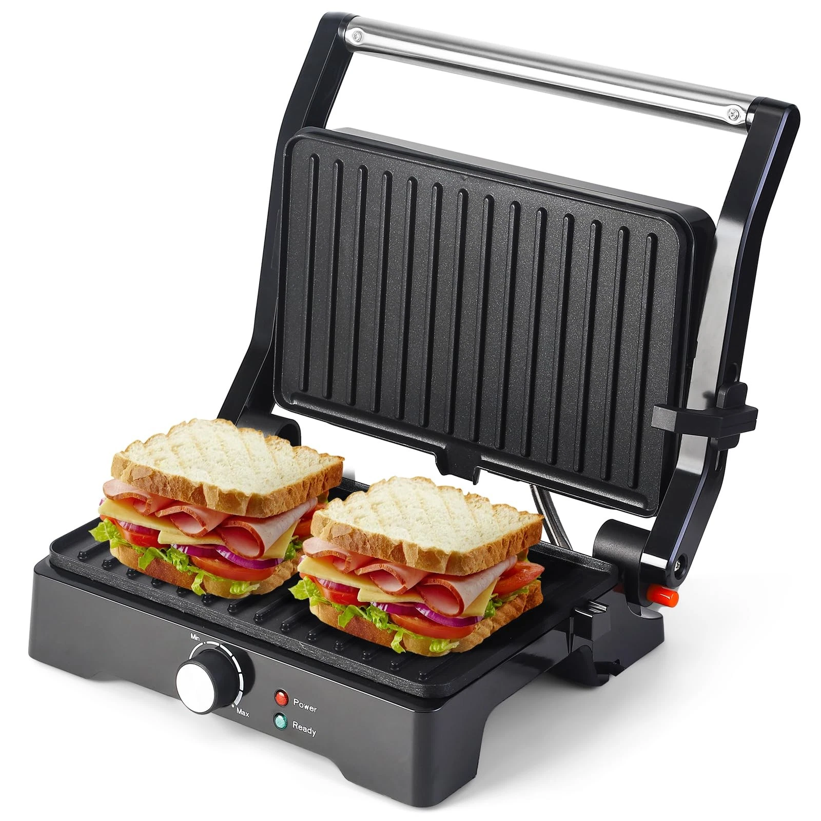 Panini Press Grill Sandwich Maker, Large Electric 3 in 1 Panini Sandwich Make...
Opens in a new wind