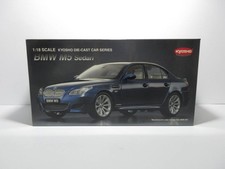Kyosho BMW M5 E60 Blue Sedan 1/18 Mint JAPAN
