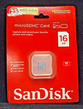 SanDisk MicroSDHC Card 16GB Class 4