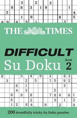 The Times Difficult Su Doku Book 2 | 200 Challenging Puzzles from the Times