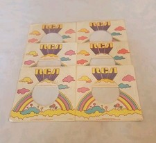 45 RPM 7" RECORD SLEEVES CO. SLEEVE 6 PACK SEE PHOTOS RCA Records SLV359 
