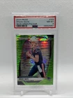 2024 Panini Prizm Drake Maye #329 Neon Green Pulsar Prizm (RC) Patriots PSA 8