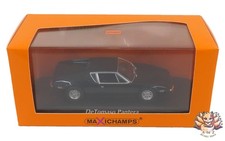 MAXICHAMPS 1/43 De Tomaso Pantera 1972 Black Diecast Model Car
