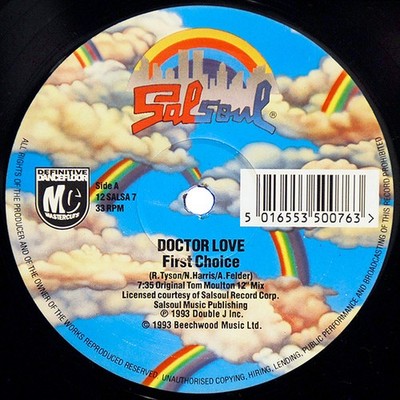 First Choice - Doctor Love / Let No Man Put Asunder, 12'', (Vinyl)