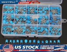 1nF-22nF Ceramic Capacitors  Assorted Kit 300pcs 15 Value High Voltage USA