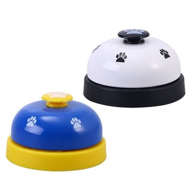  2 Stück Pet Potty Dining Trainingsglocken Footprint Pattern Kommunikationsgerät