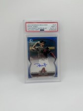 2023 Bowman Mega Box Druw Jones CHR-PRSPCT Auto-Blue /150 MINT9/AUTO10