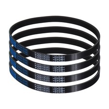 4 Pcs 207J6 PJ V-Ribbed Belt 6 Ribs 20.7" Length x 0.55" Width x 0.14" Height