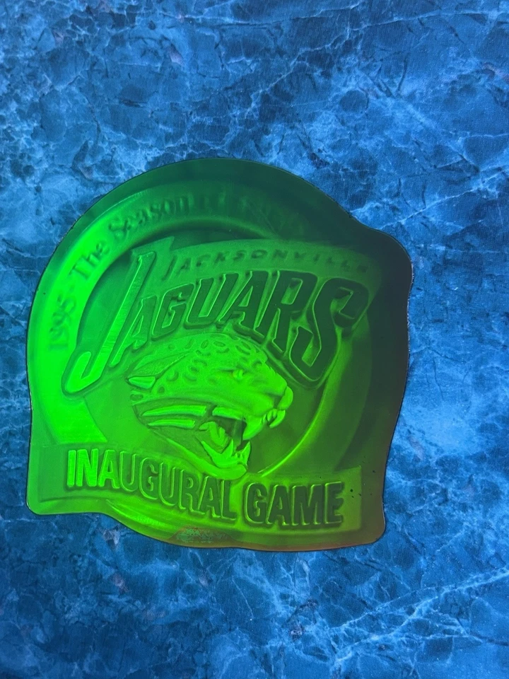 1995 Jacksonville Jaguars Oilers Inaugural Season NFL Program & Guide Lot, NICE! - Image 2 of 4