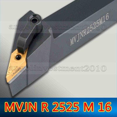 MVJNL 2525M16 25×150mm Index External Lathe Turning Holder For VNMG1604 inserts