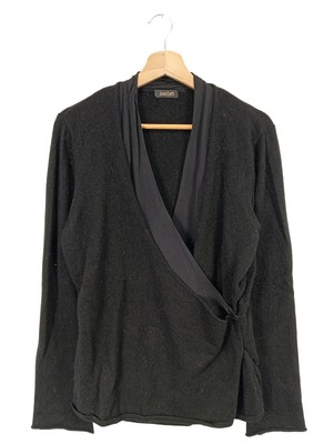 JOE TAFT V-Ausschnitt-Pullover Damen Gr. DE 42 schwarz Casual-Look