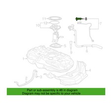 Genuine OEM Mopar Fuel Vapor Pressure Sensor Connector For Chrysler Dodge Jeep