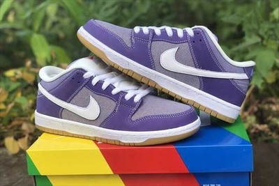 NIKE SB ORANGE LABEL DUNK LOW PRO ISO UNBLEACHED PACK LILAC DA9658-500 US  8.5 | eBay