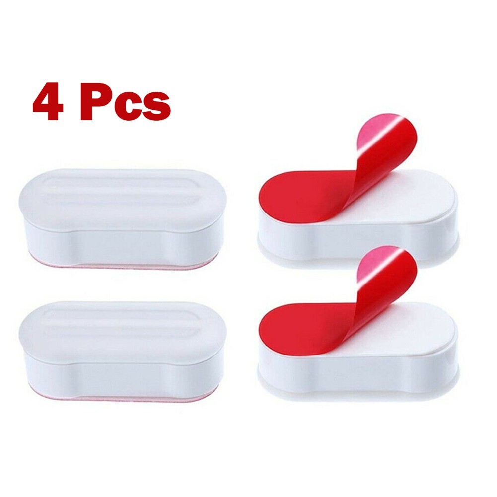 Practical Bathroom Hardware Buffer Replacement Set of 4 Toilet Seat