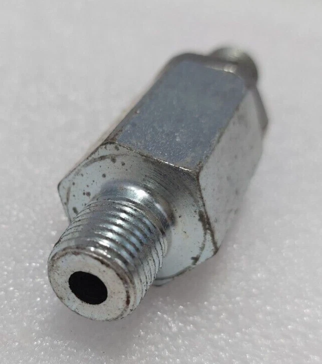 Alemite B52750 Straight Swivel 1/4" NPTF(m) X 1/2"-27 NS(m) Tapered - Image 4 of 4