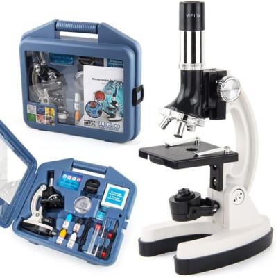 Microscope Accessory Kit 1200X Brand New, Free Shipping, Bio 60pc Microscope