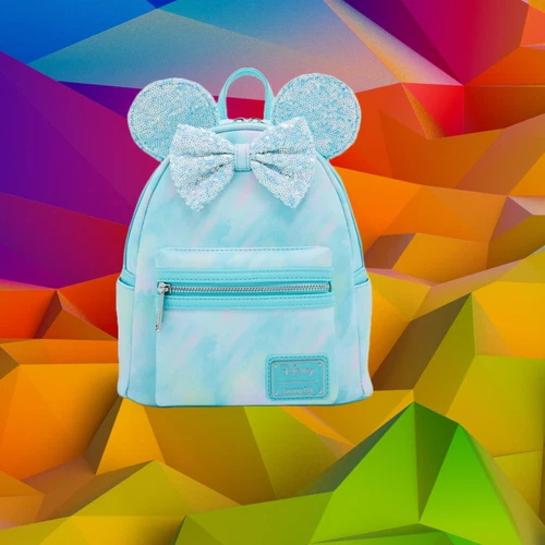 Loungefly Disney Minnie Mouse Sequin Bow Mini Backpack