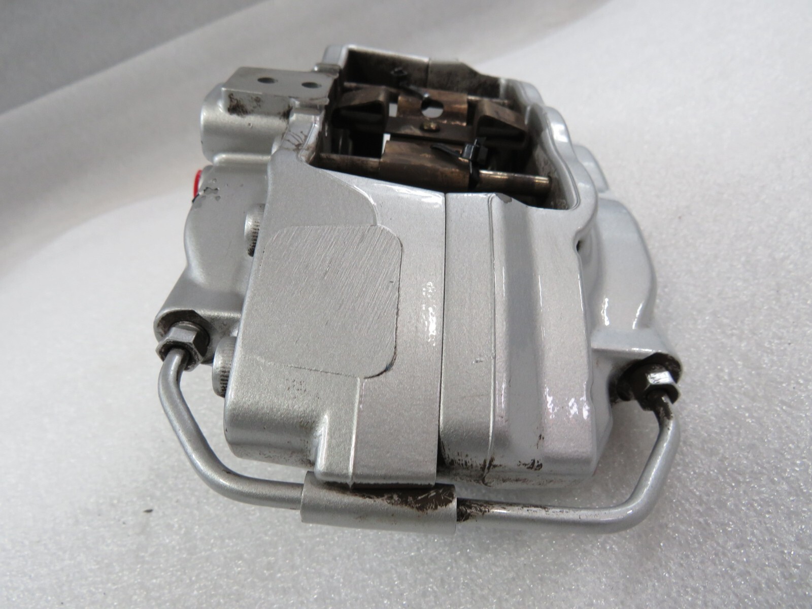 Maserati Ghibli, RH, Right, Rear Brake Caliper, Silver, Used, P/N 670006313