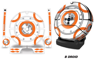 Skin Decal Wrap For iRobot Scooba 450 Vacuum Mop Bot Sticker Accessories B DROID