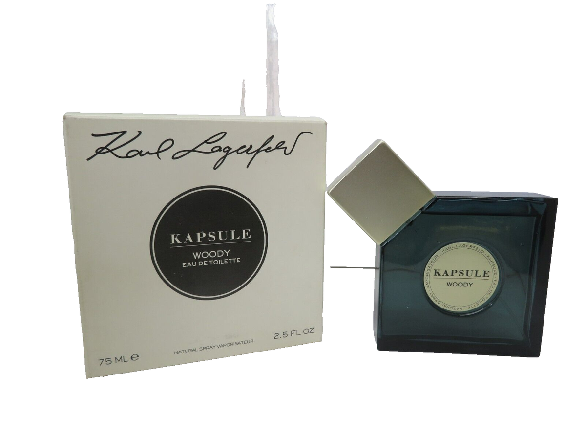 KARL LAGERFELD KAPSULE WOODY EAU DE TOILETTE SPRAY oz/75 ml TT