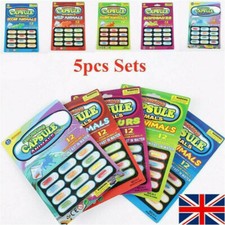 12-60PCS Home Animal Magic Baby Cognition Educational Toys Kids DIY Grow Capsule